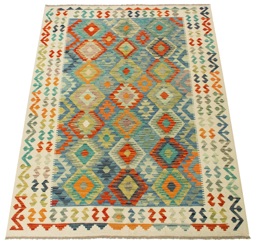 Afghan Kilim | 193 x 154 cm