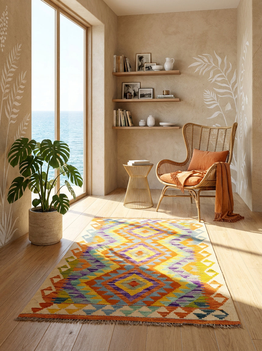 Kilim Afgano | 128 x 77 cm