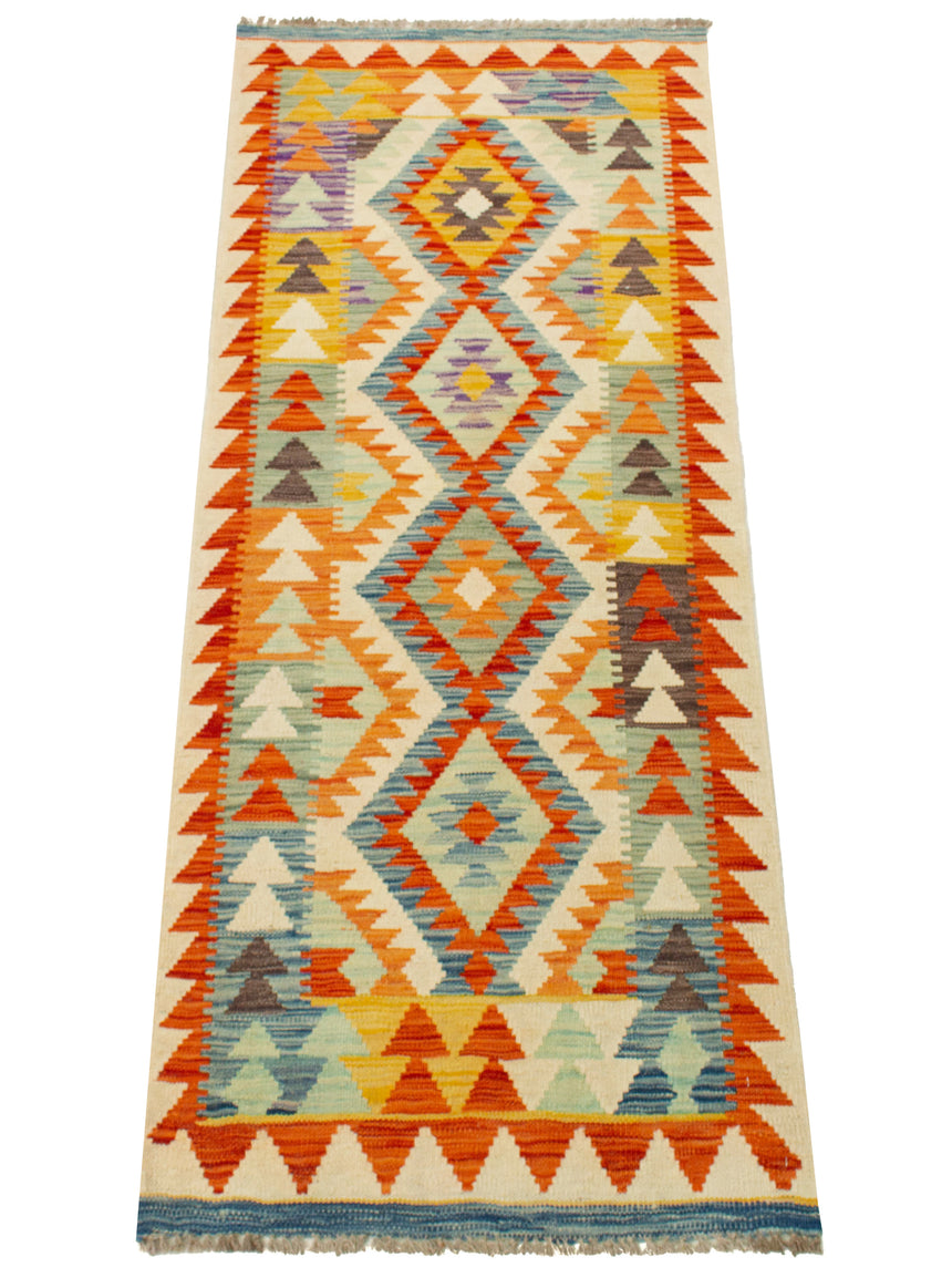 Afghan Kilim | 186 x 75 cm