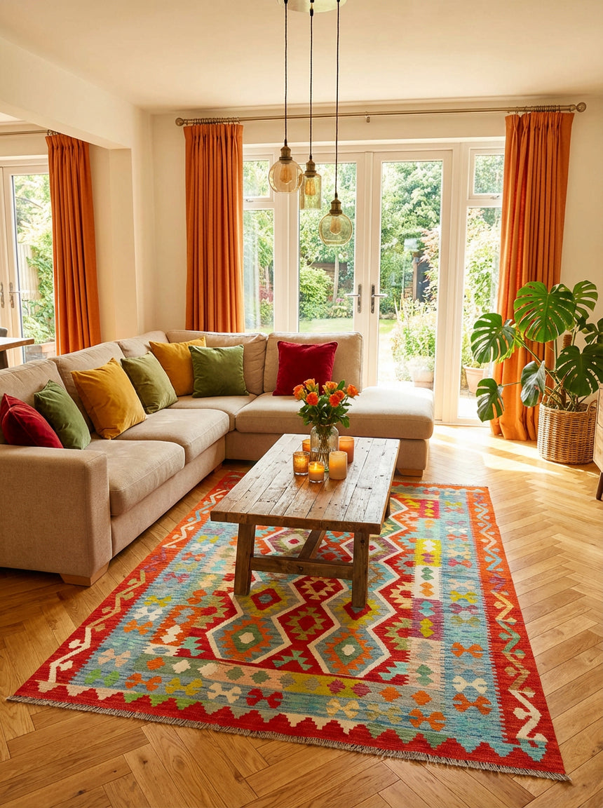 Kilim Afgano | 242 x 177 cm