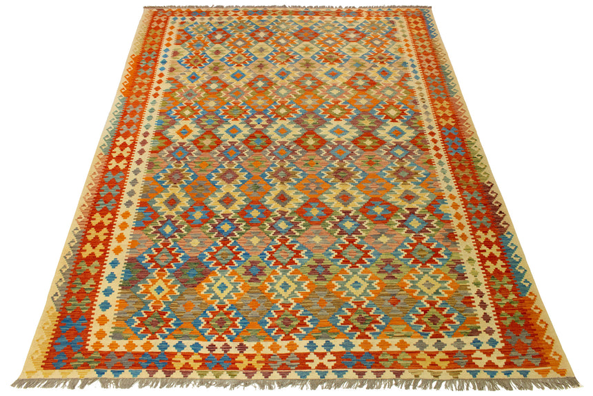Afghan Kilim | 387 x 302 cm