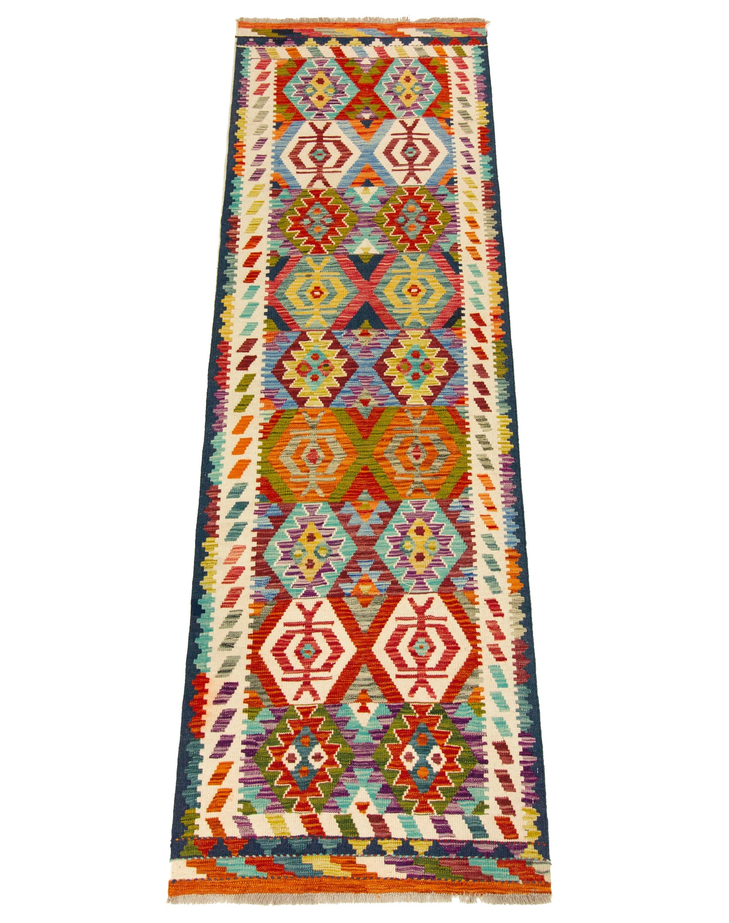 Kilim Afgano | 250 x 82 cm