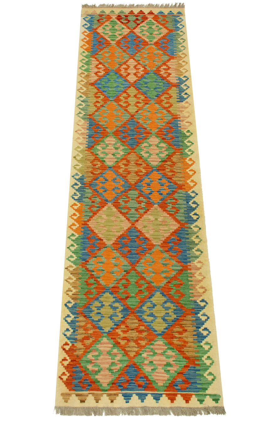 Afghan Kilim | 300 x 82 cm