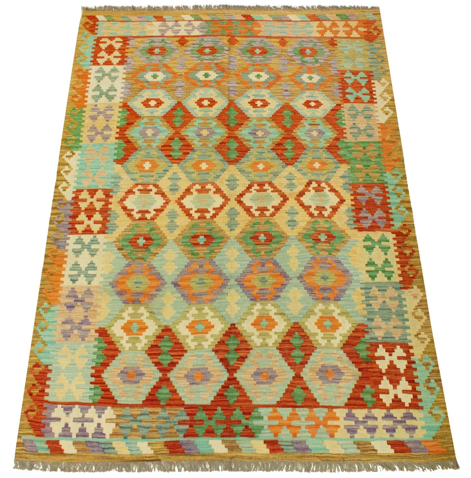 Afghan Kilim | 293 x 204 cm