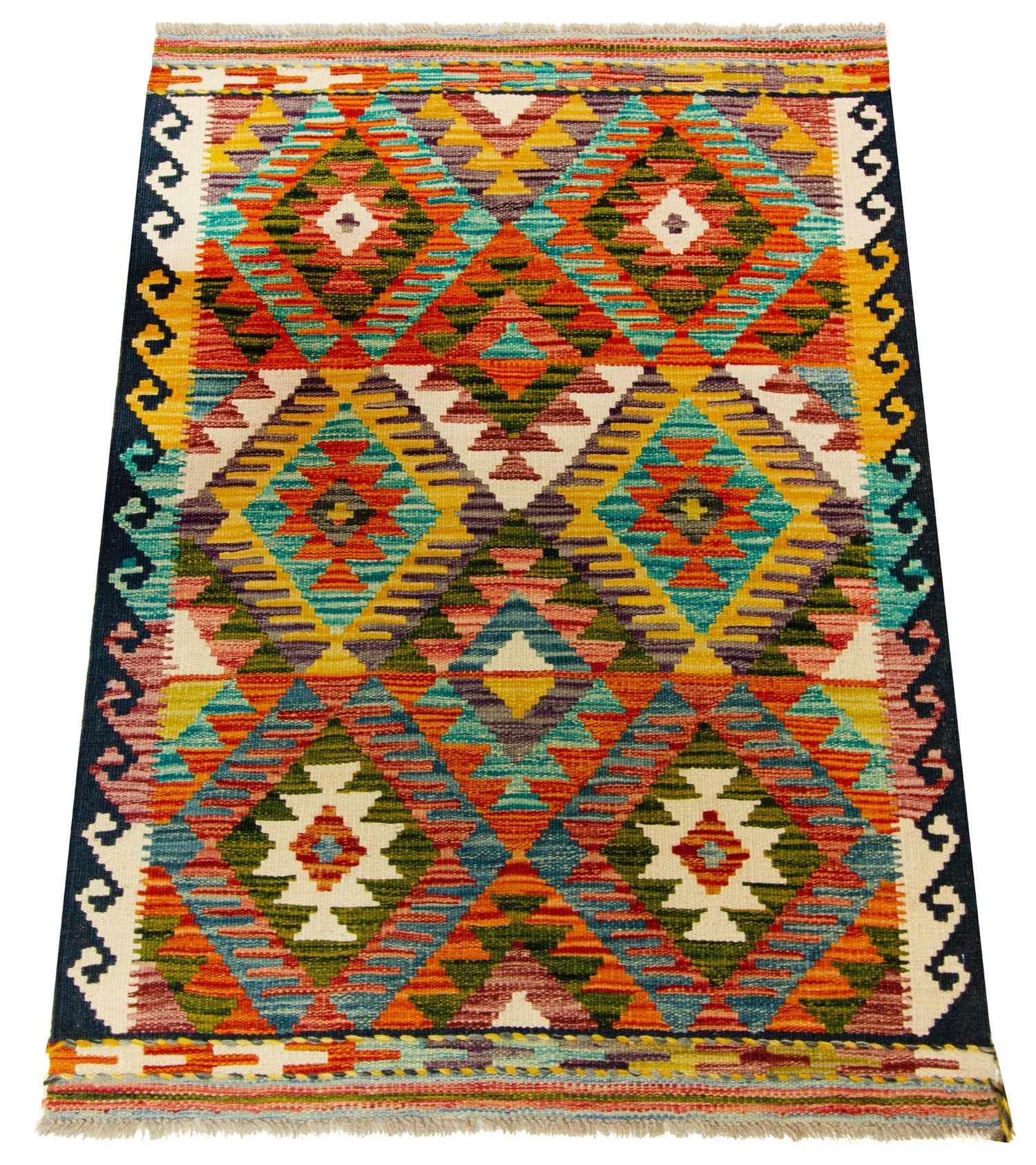 Kilim Afgano | 121 x 82 cm