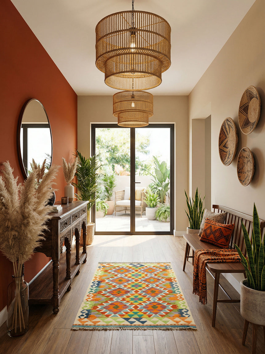 Kilim Afgano | 117 x 89 cm