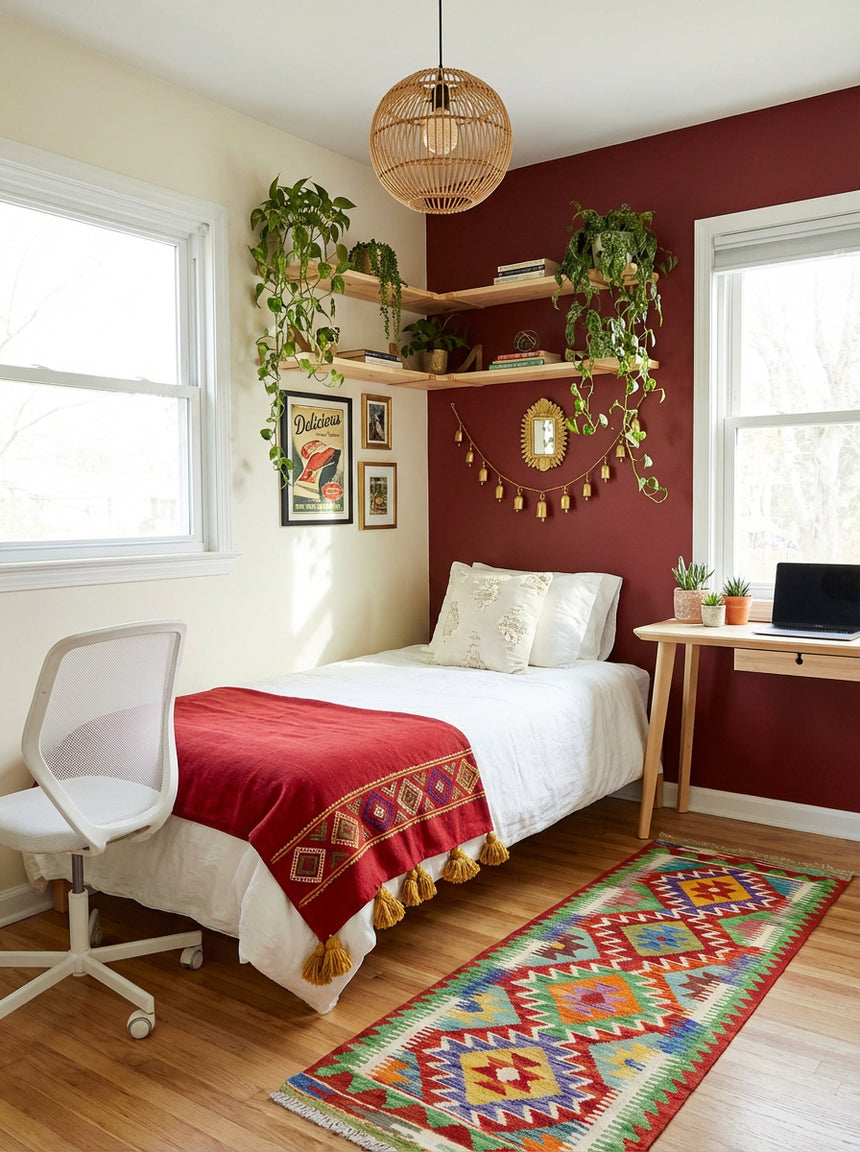 Kilim Afgano | 145 x 48 cm