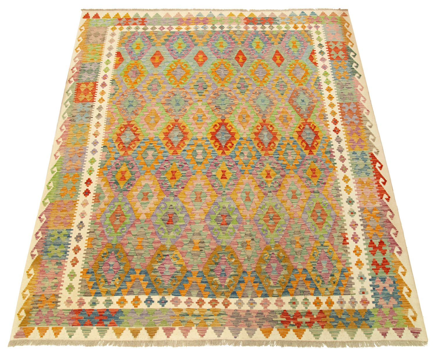 Kilim Afgano | 283 x 263 cm