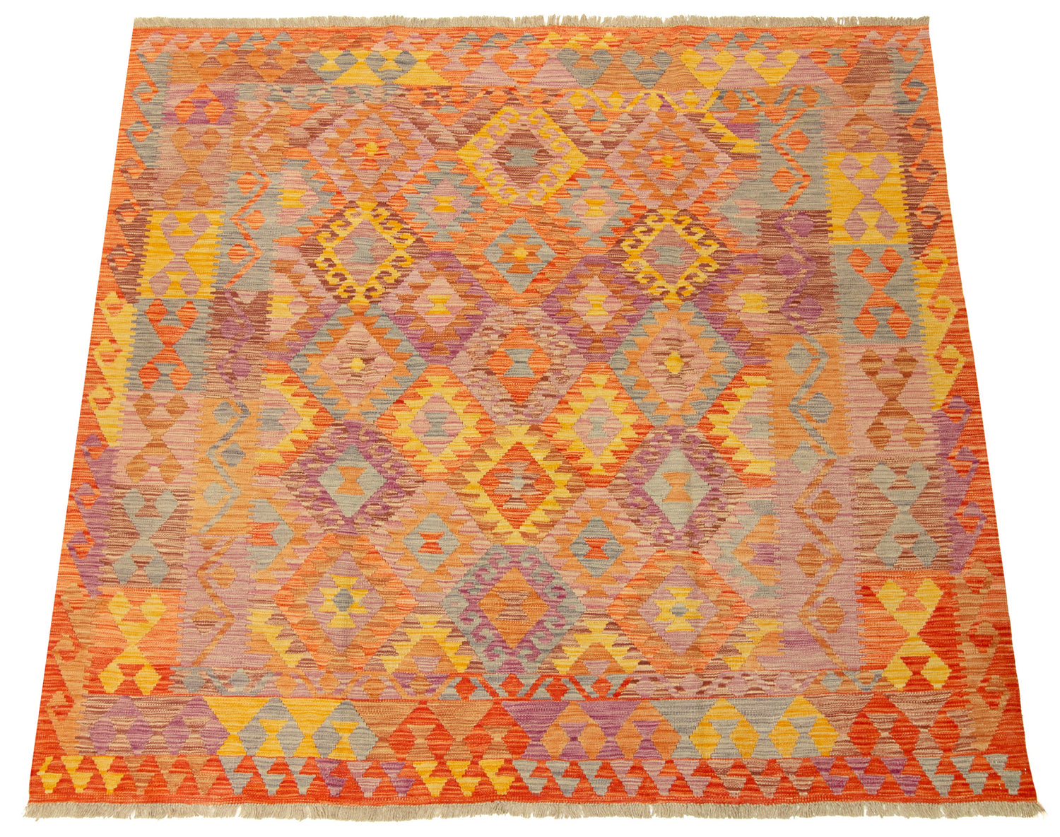 Kilim Afgano | 200 x 199 cm