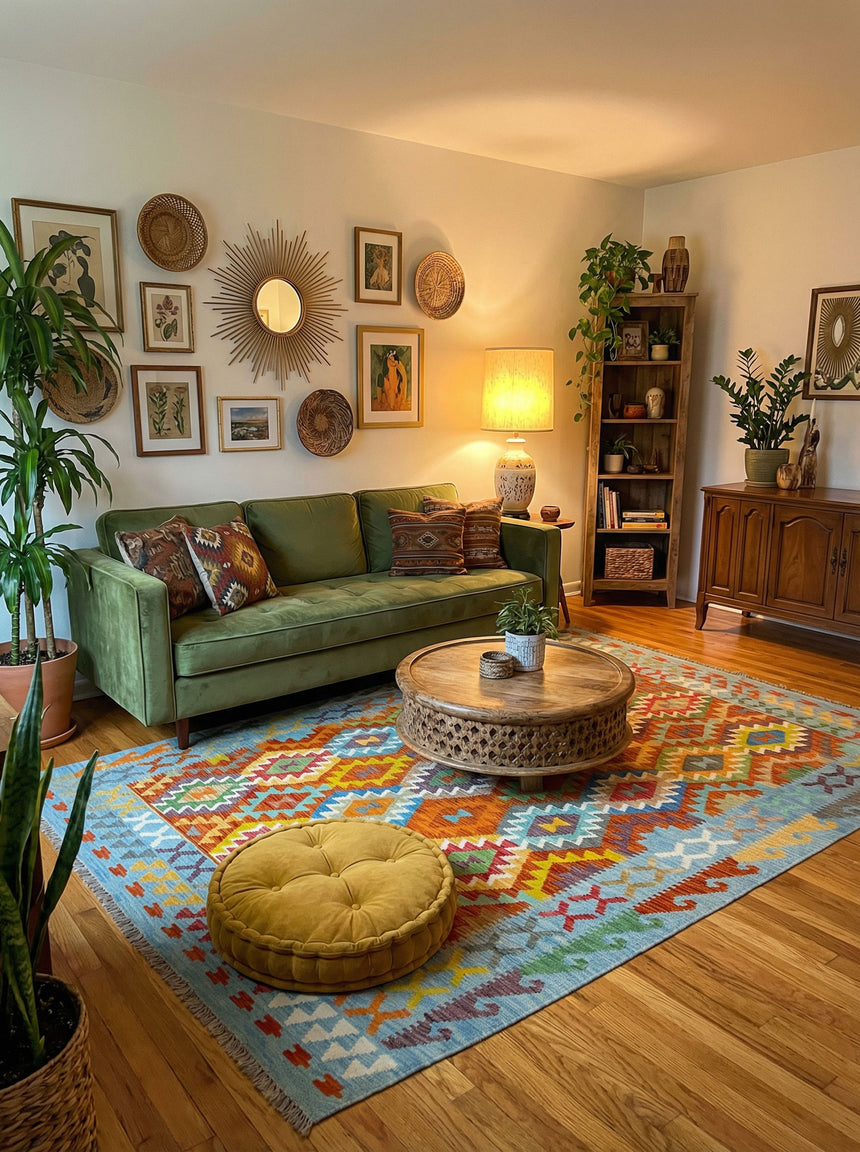 Kilim Afgano | 246 x 177 cm