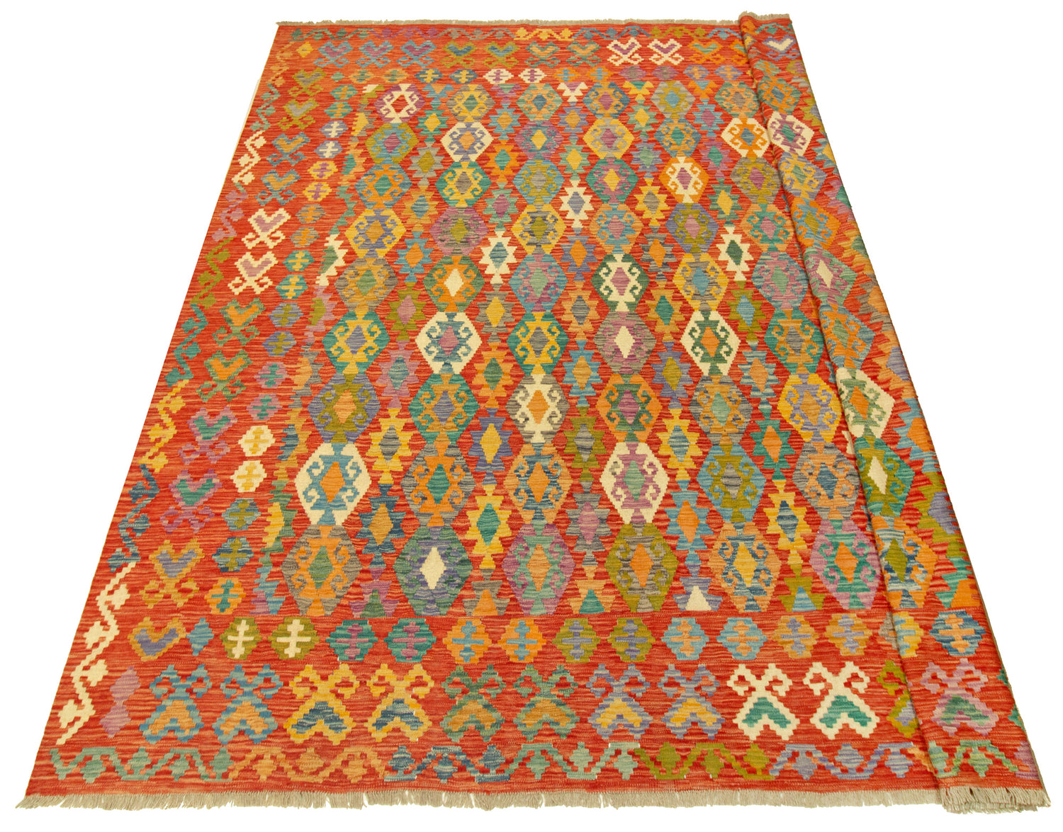 Kilim Afgano | 328 x 294 cm