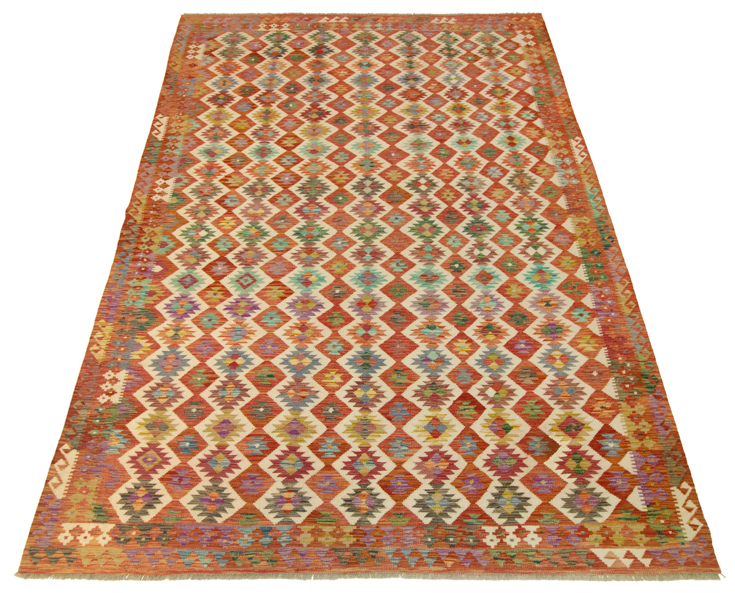 Kilim Afgano | 344 x 254 cm