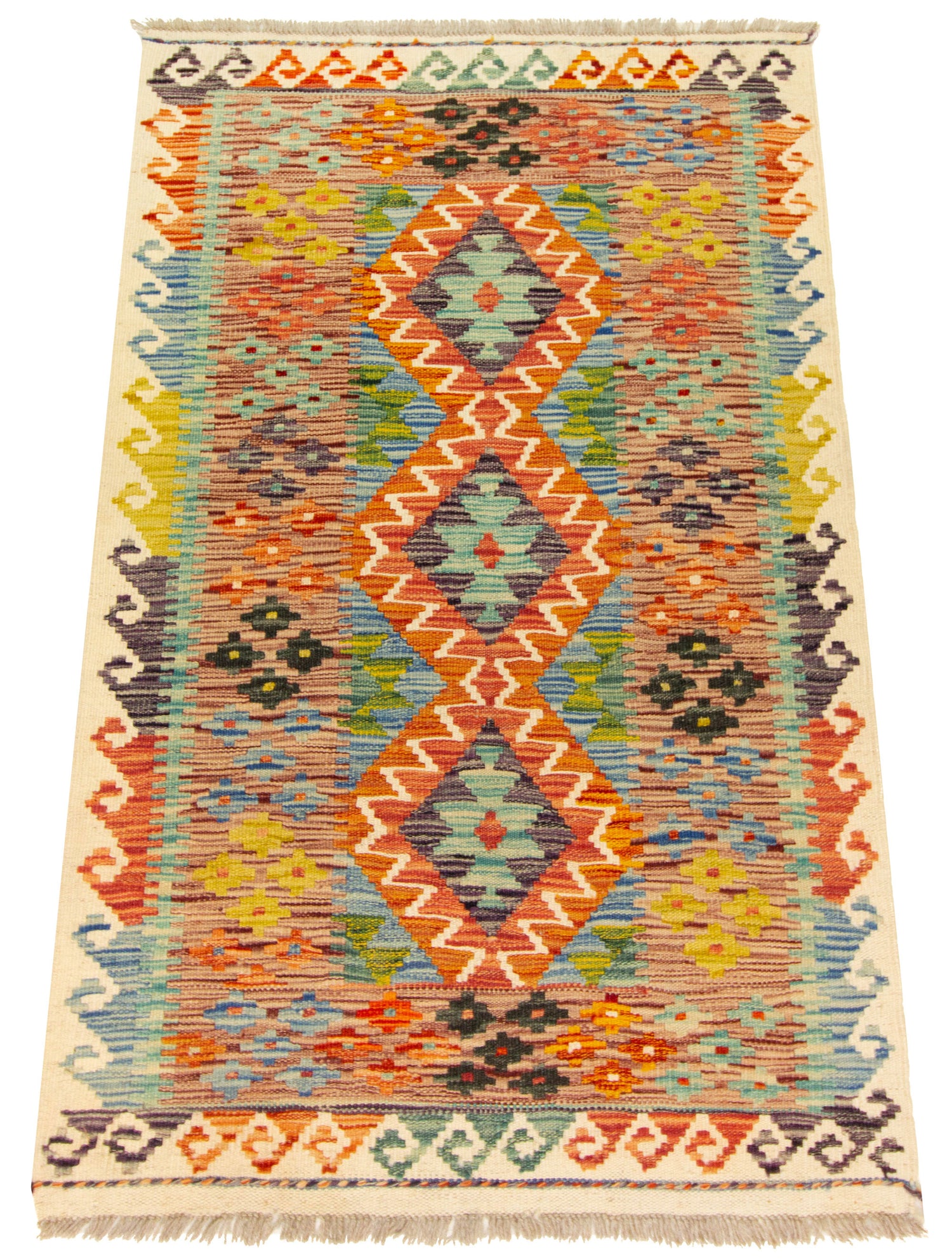 Kilim Afgano | 138 x 84 cm