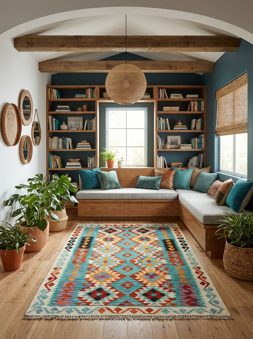 Kilim Afgano | 190 x 126 cm