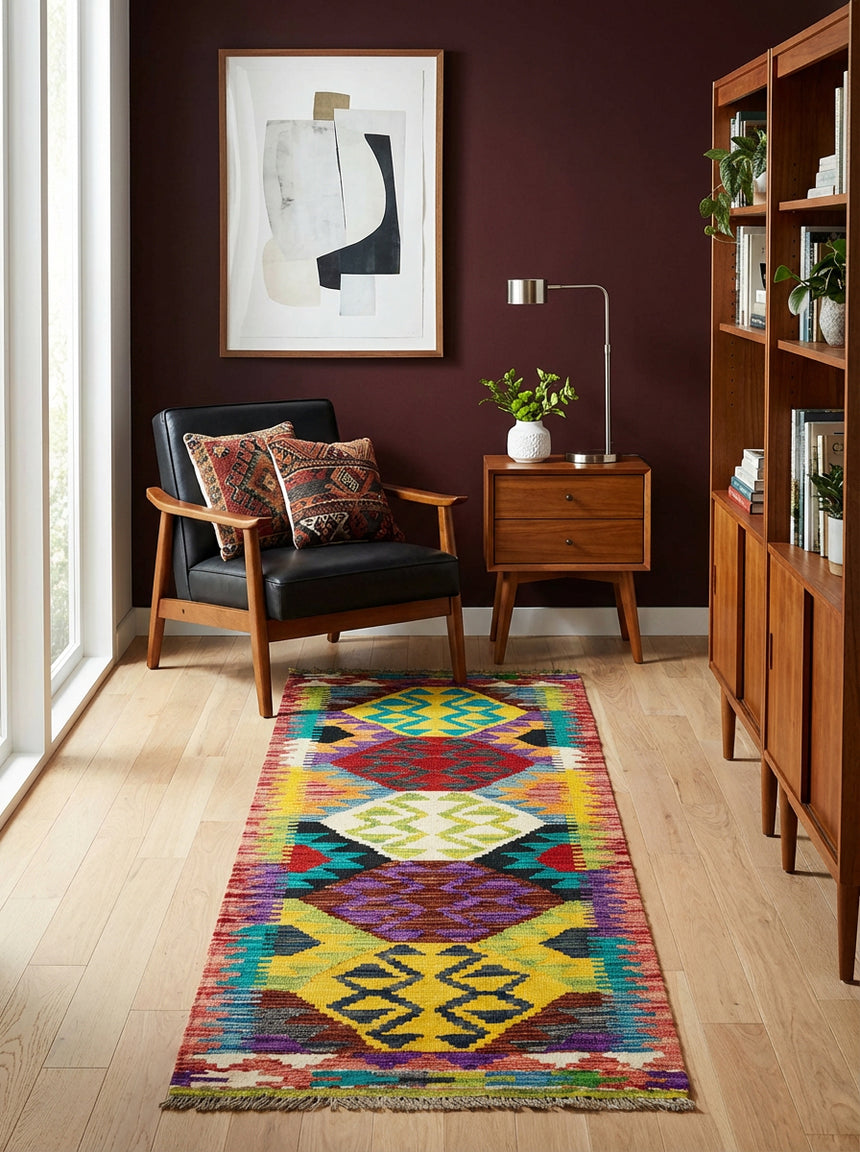Kilim Afgano | 158 x 48 cm