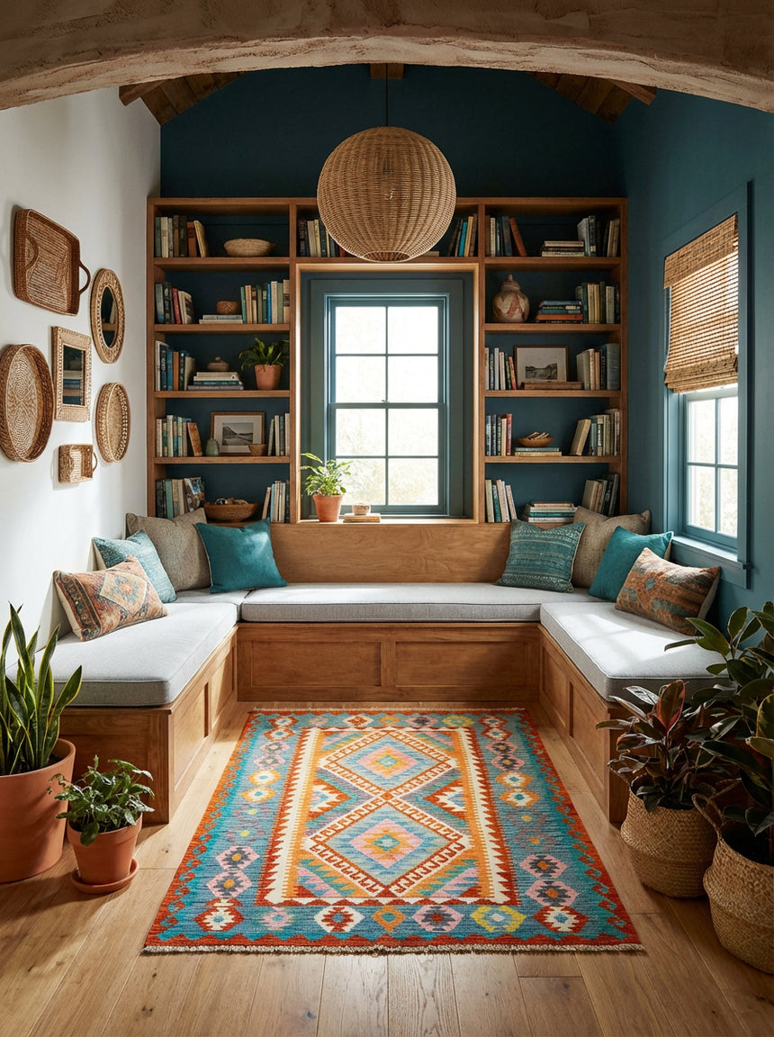 Kilim Afgano | 186 x 136 cm