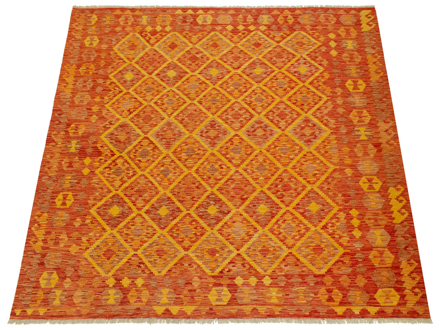 Kilim Afgano | 253 x 255 cm