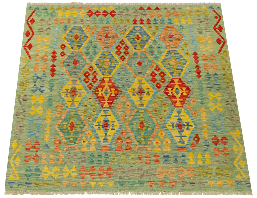 Kilim Afgano | 191 x 201 cm