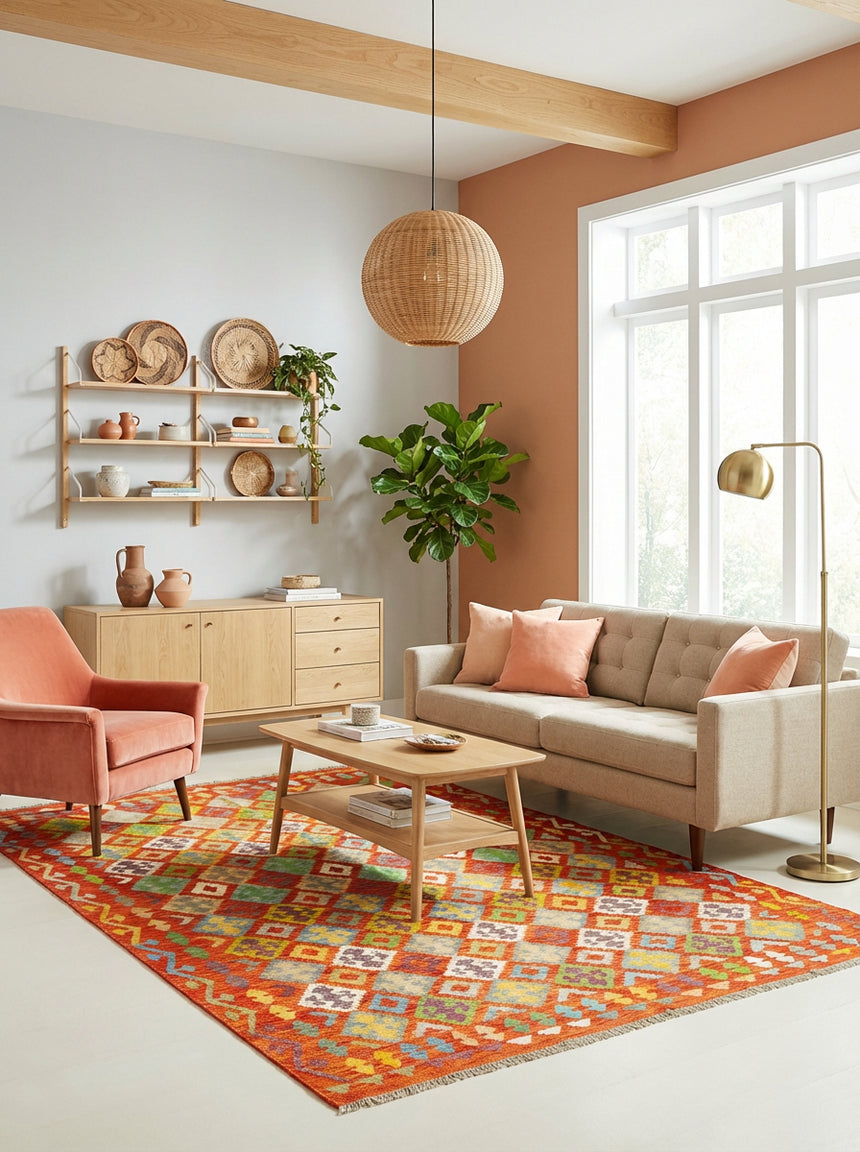 Kilim Afgano | 246 x 180 cm