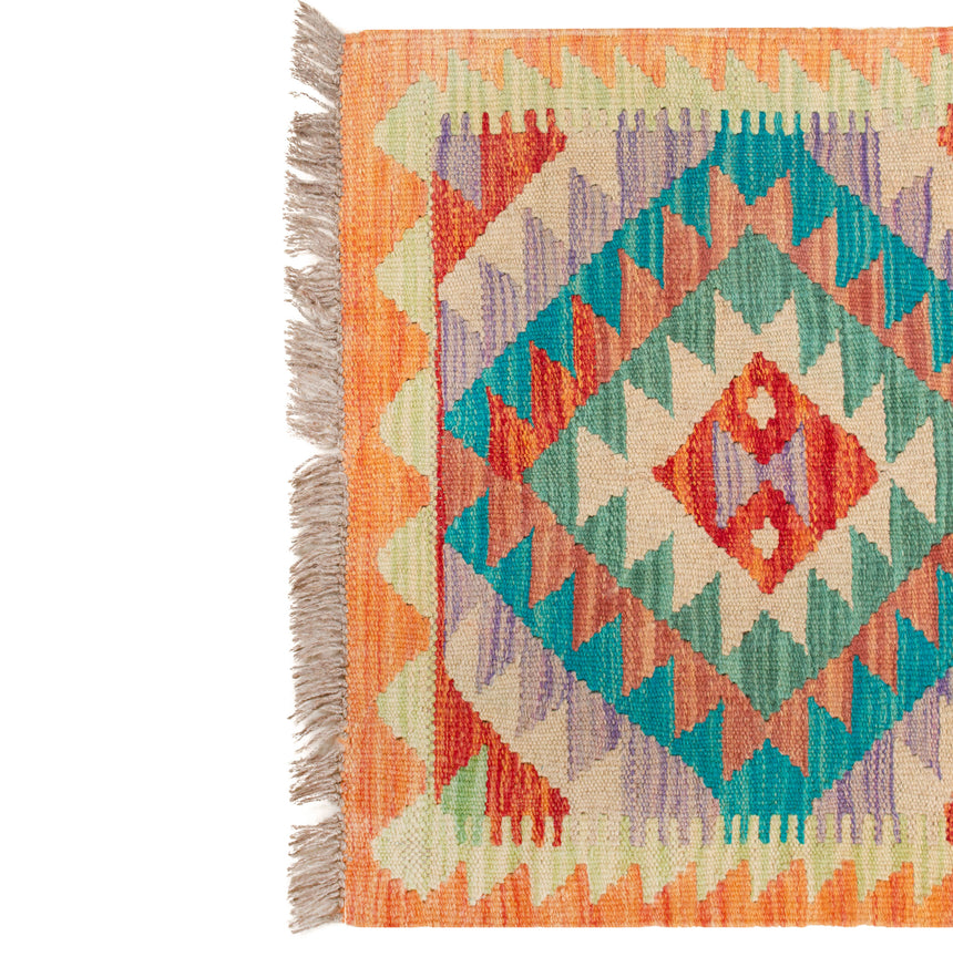 Kilim Afegão | 90 x 60 cm (aprox.)