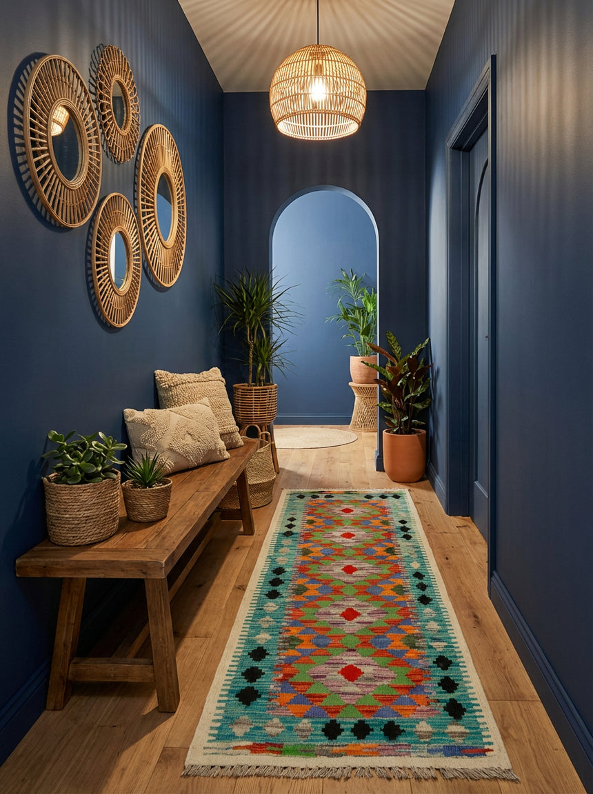 Kilim Afgano | 143 x 50 cm