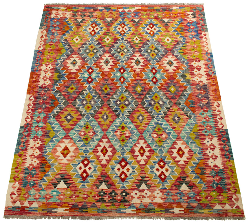 Kilim Afgano | 196 x 155 cm
