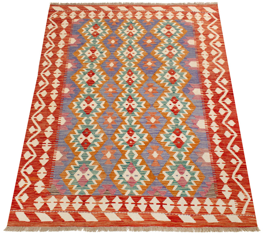 Afghan Kilim | 198 x 153 cm