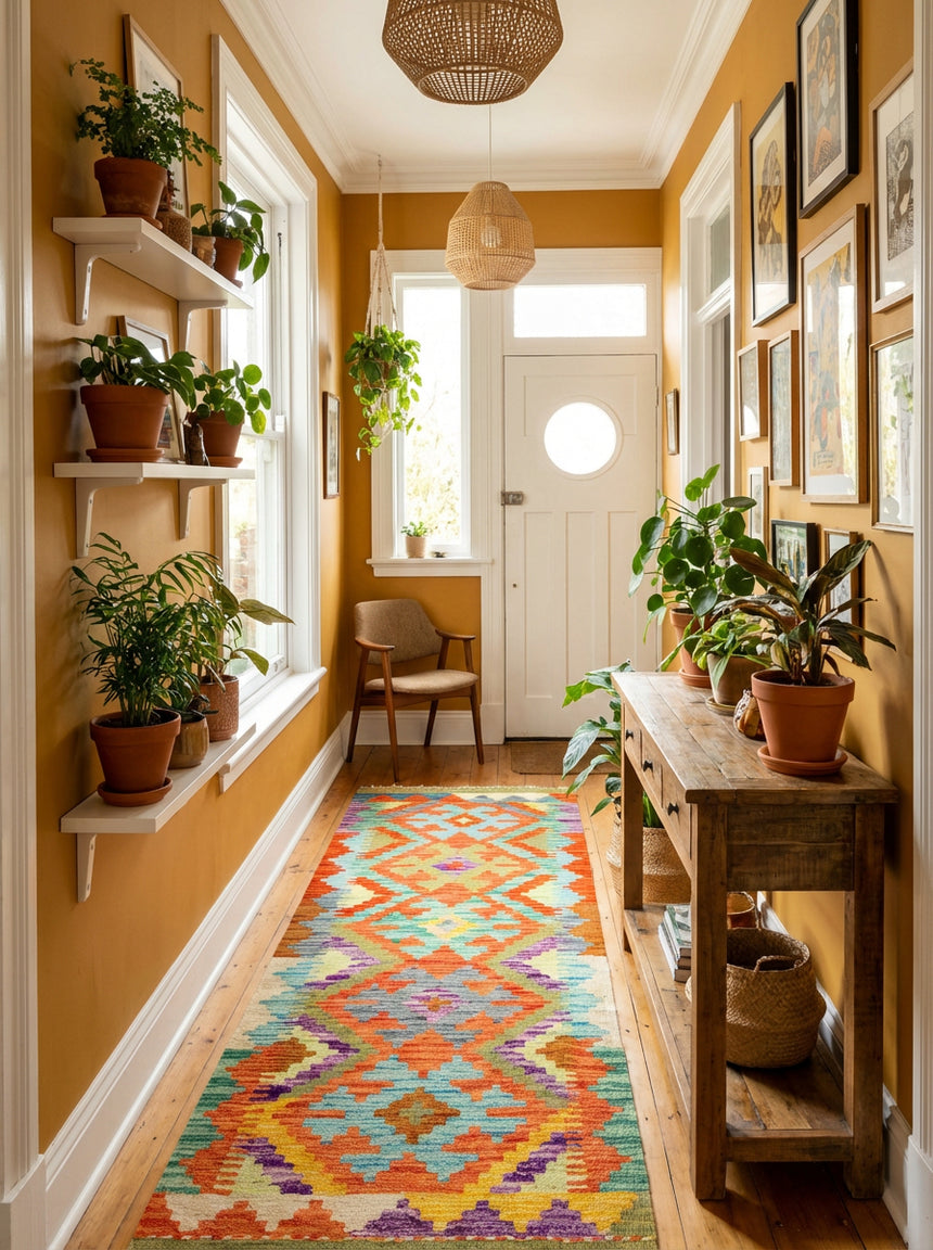 Kilim Afgano | 157 x 50 cm