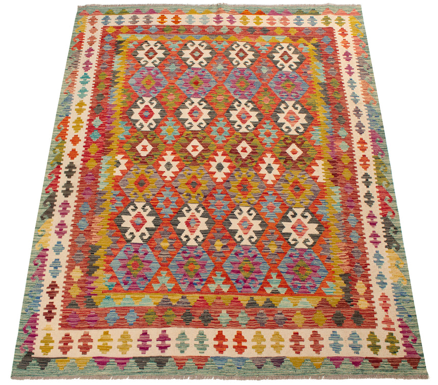 Kilim Afegão | 252 x 200 cm