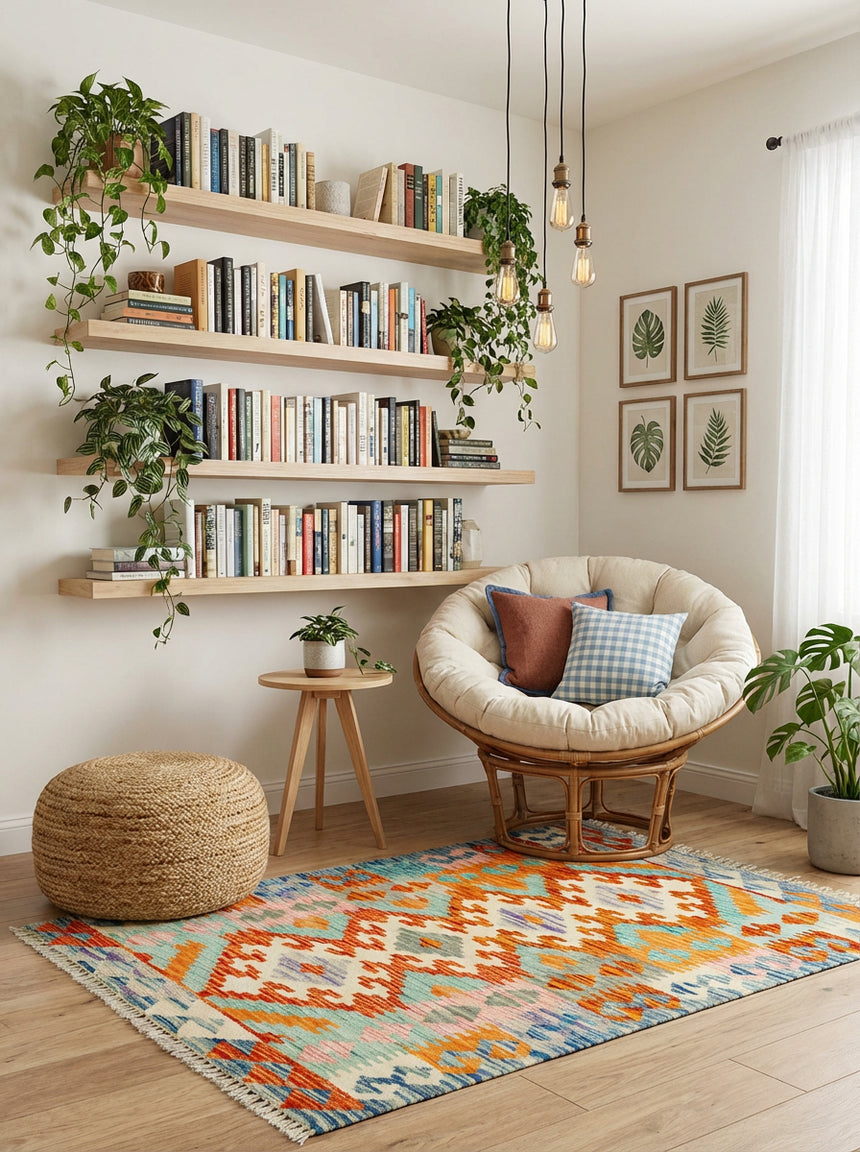 Kilim Afgano | 117 x 81 cm