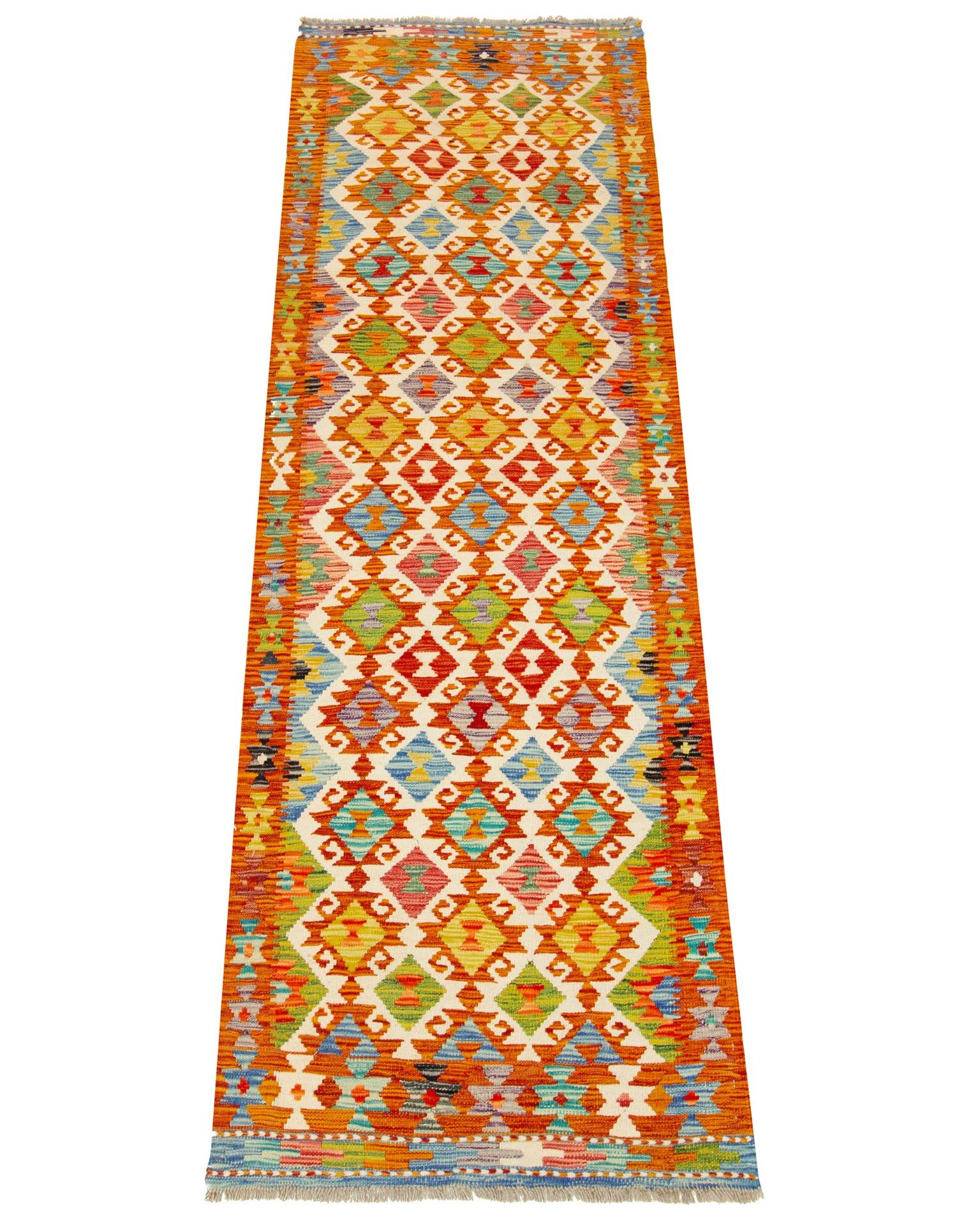 Kilim Afgano | 254 x 87 cm