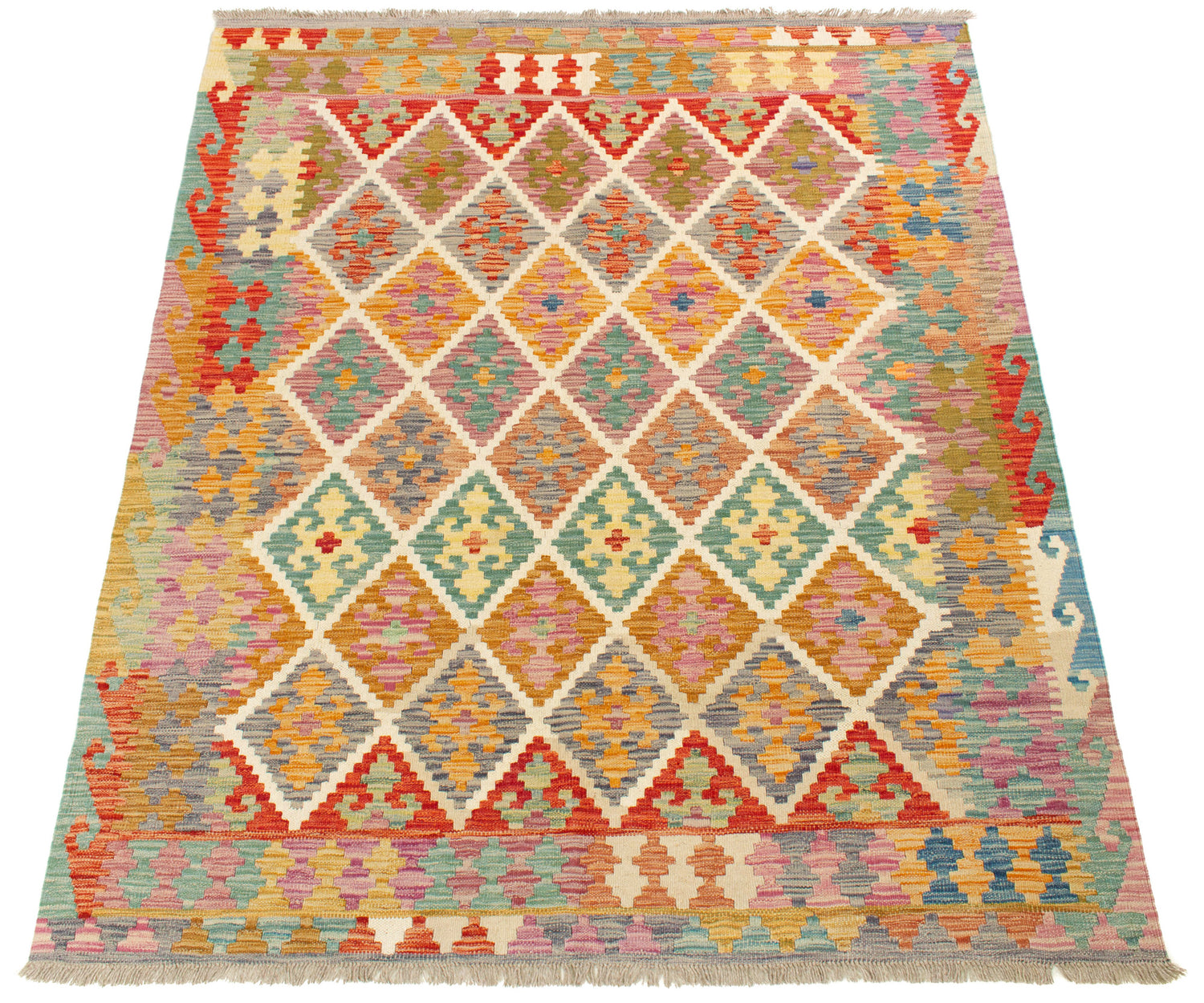 Kilim Afgano | 193 x 161 cm