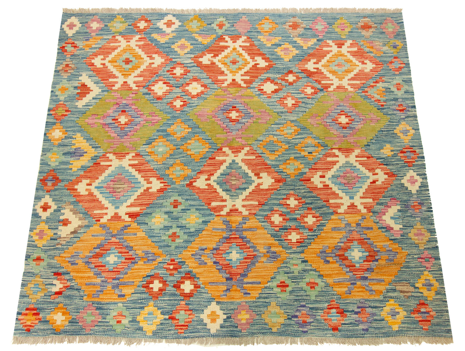 Kilim Afgano | 158 x 150 cm