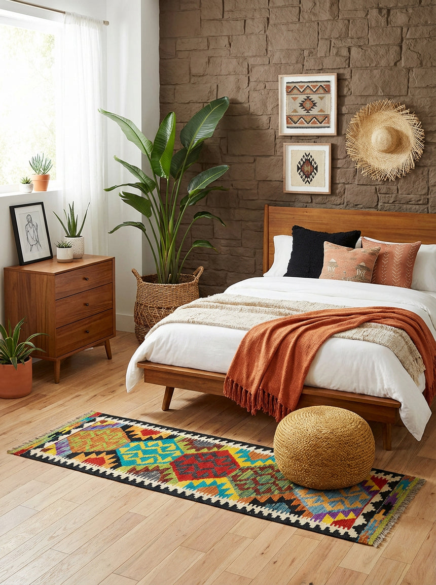 Kilim Afgano | 168 x 40 cm