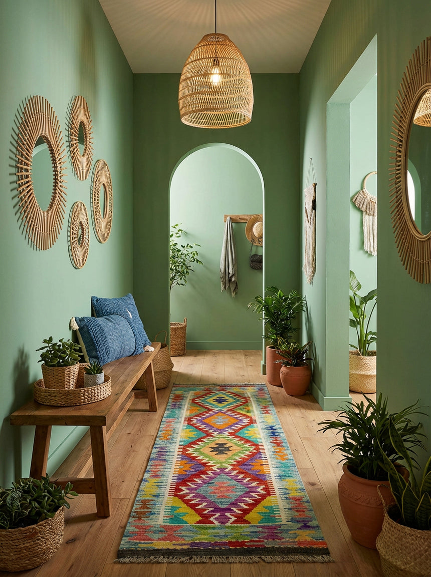 Kilim Afgano | 143 x 48 cm