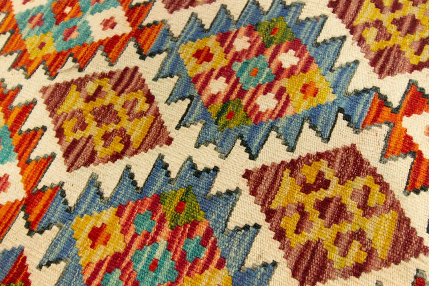 Kilim Afgano | 102 x 99 cm