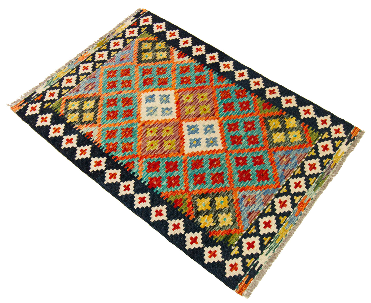 Kilim Afgano | 121 x 83 cm