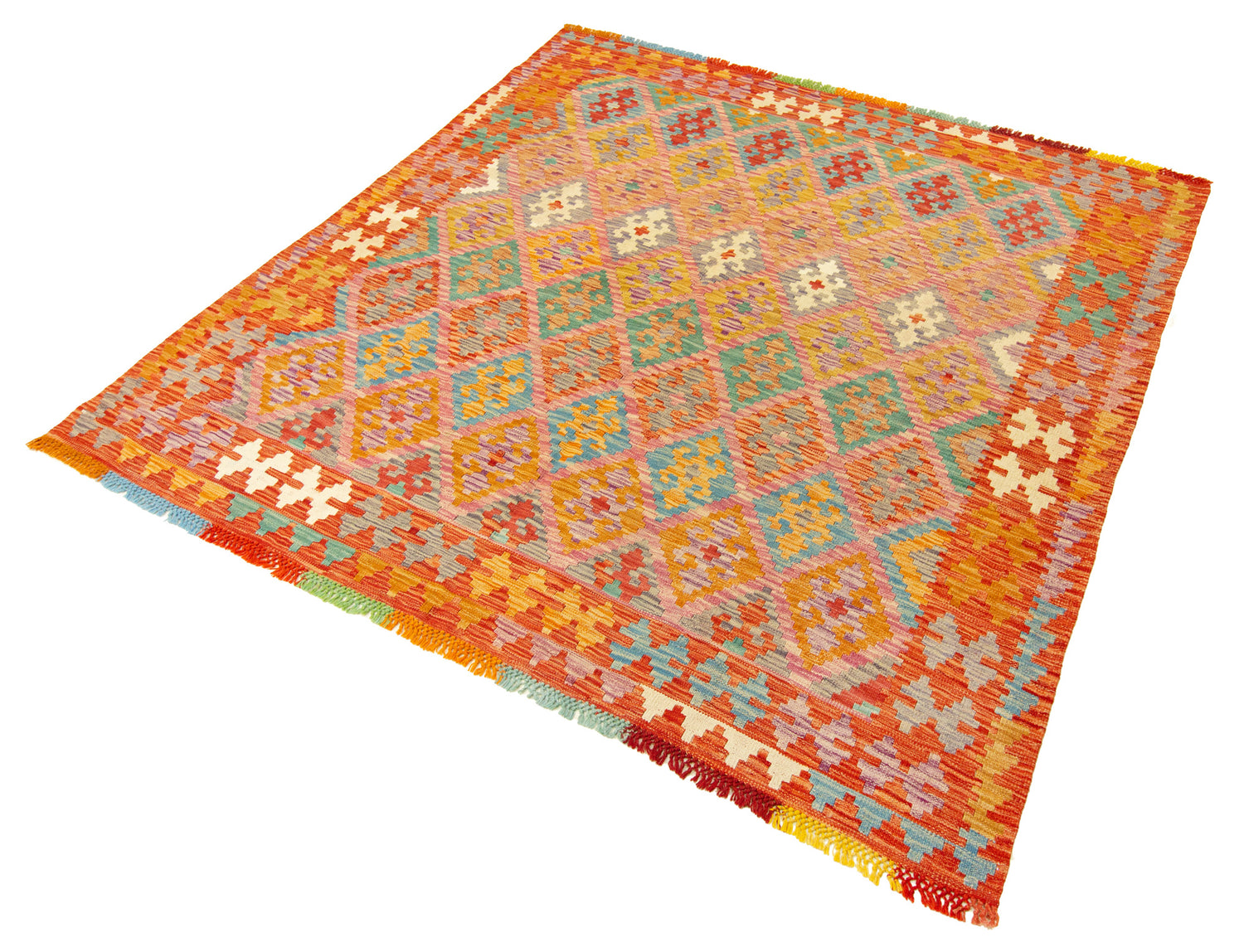 Kilim Afgano | 205 x 200 cm