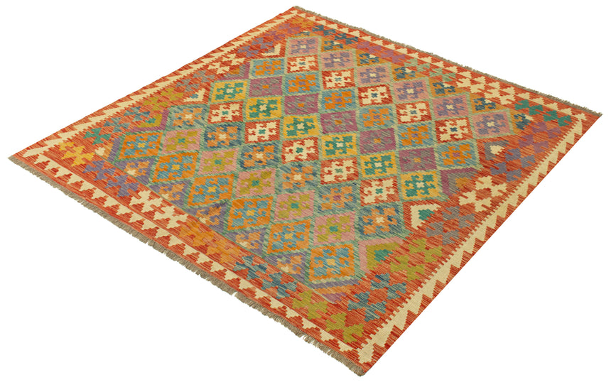 Kilim Afgano | 204 x 200 cm