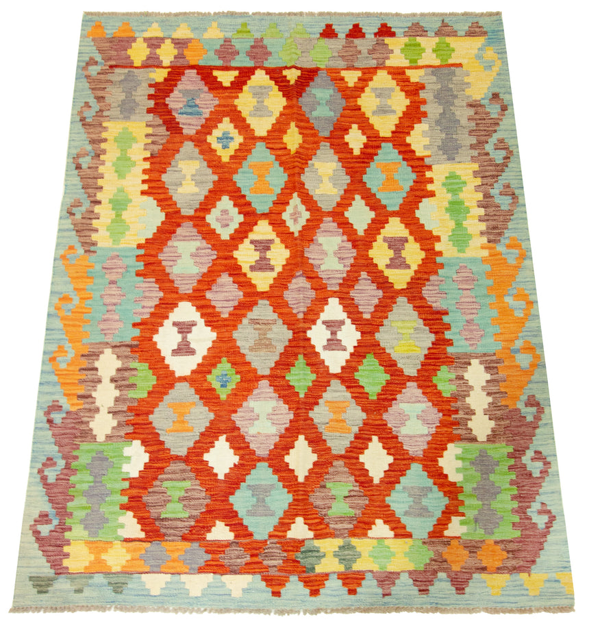 Kilim Afgano | 196 x 153 cm