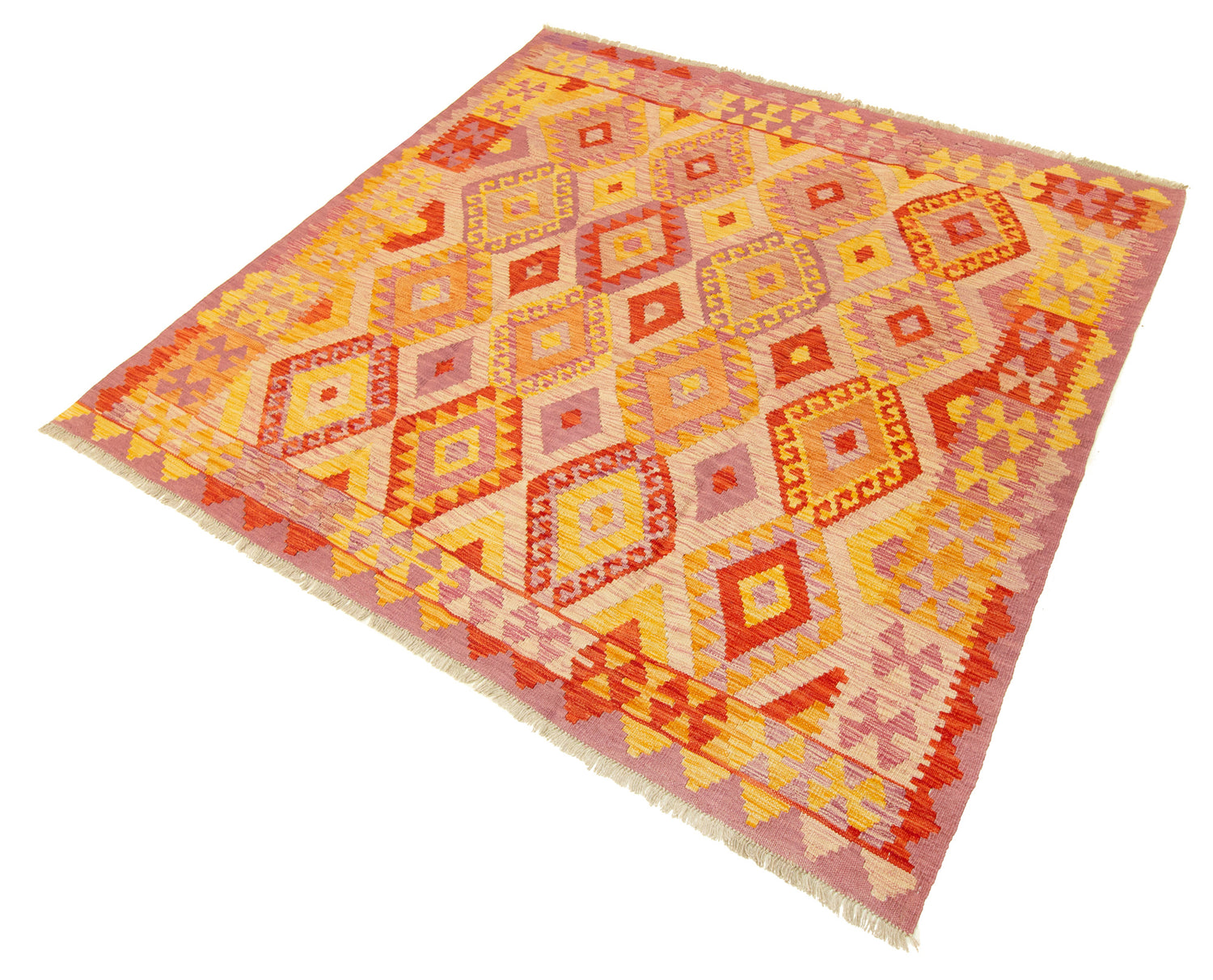 Kilim Afgano | 201 x 191 cm
