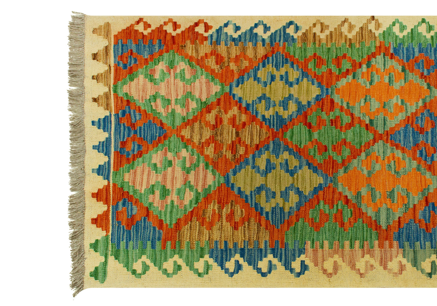 Afghan Kilim | 300 x 82 cm