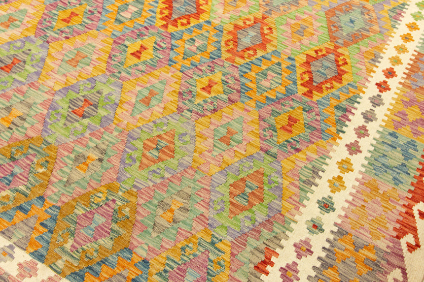 Kilim Afgano | 283 x 263 cm