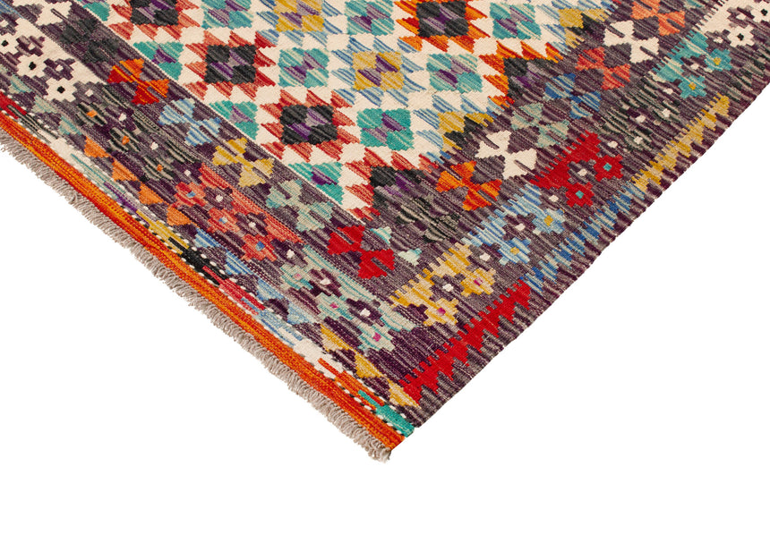 Kilim Afgano | 201 x 157 cm