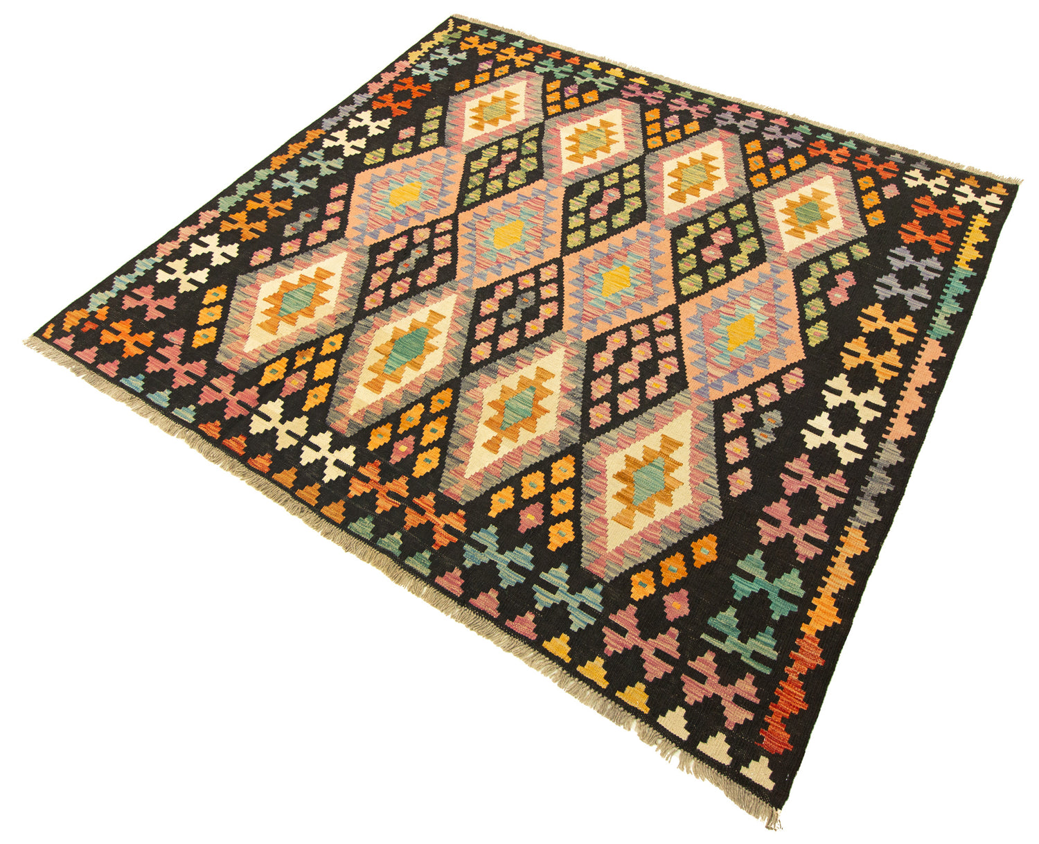 Kilim Afgano | 216 x 191 cm