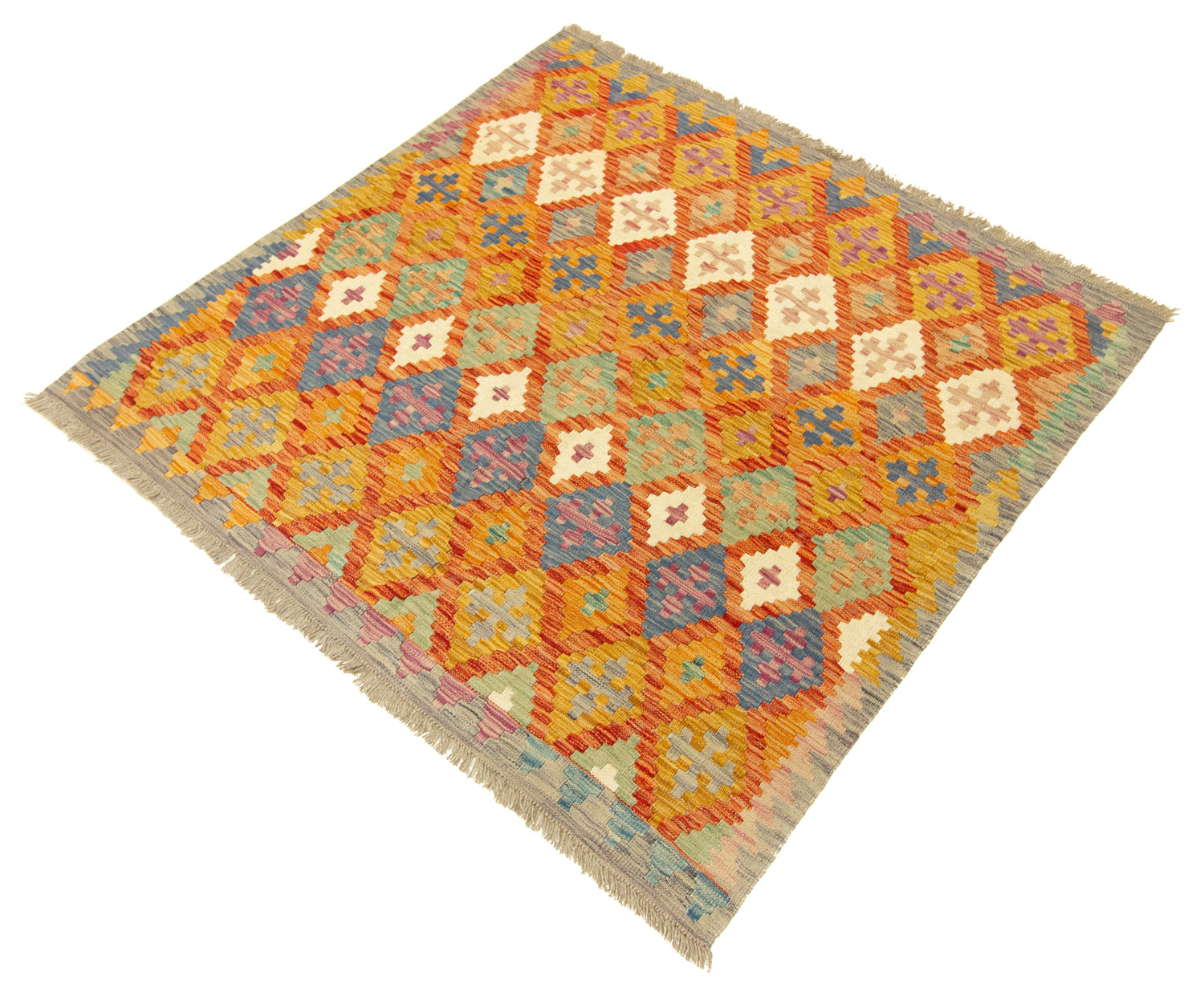 Kilim Afgano | 151 x 146 cm