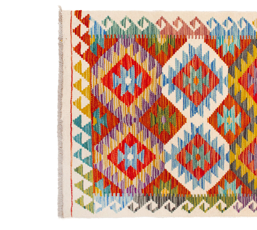 Kilim Afgano | 197 x 76 cm