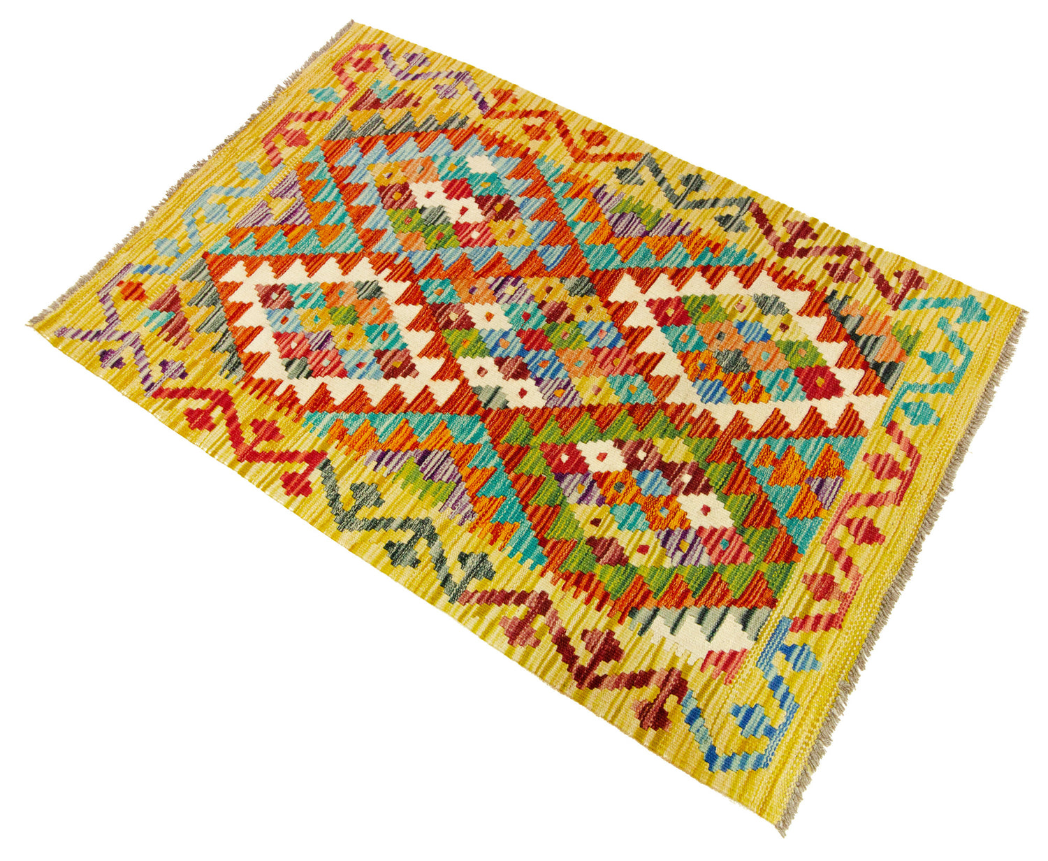 Kilim Afgano | 122 x 80 cm