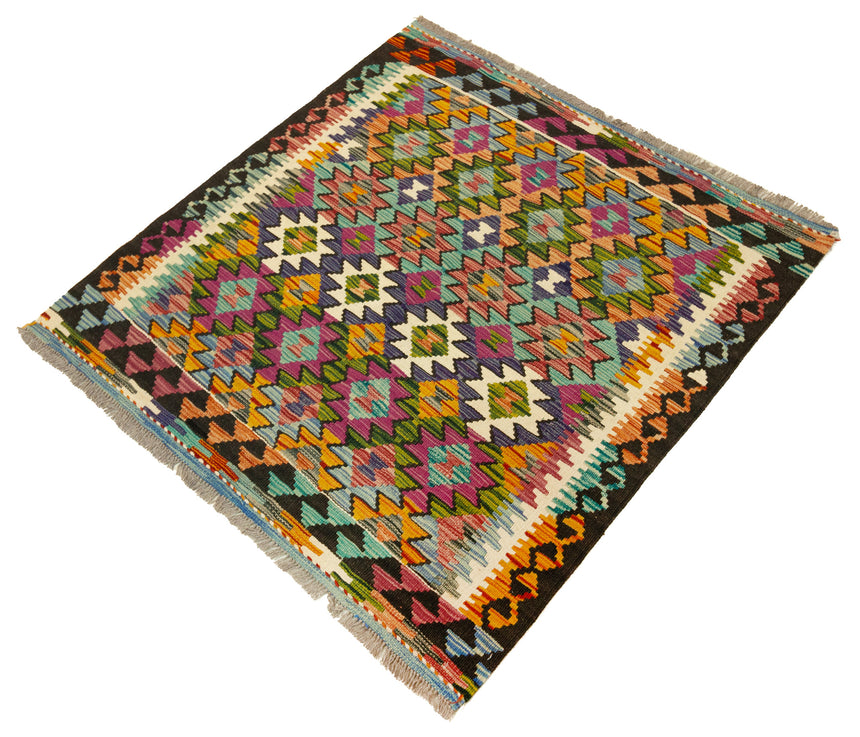 Kilim Afgano | 105 x 100 cm