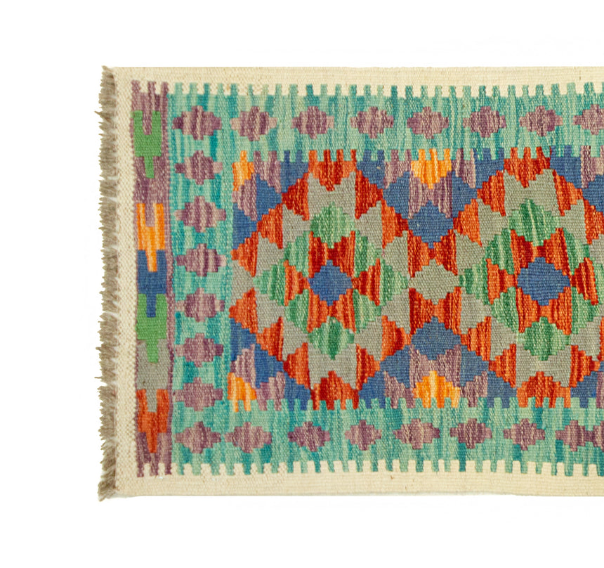 Kilim Afgano | 154 x 42 cm